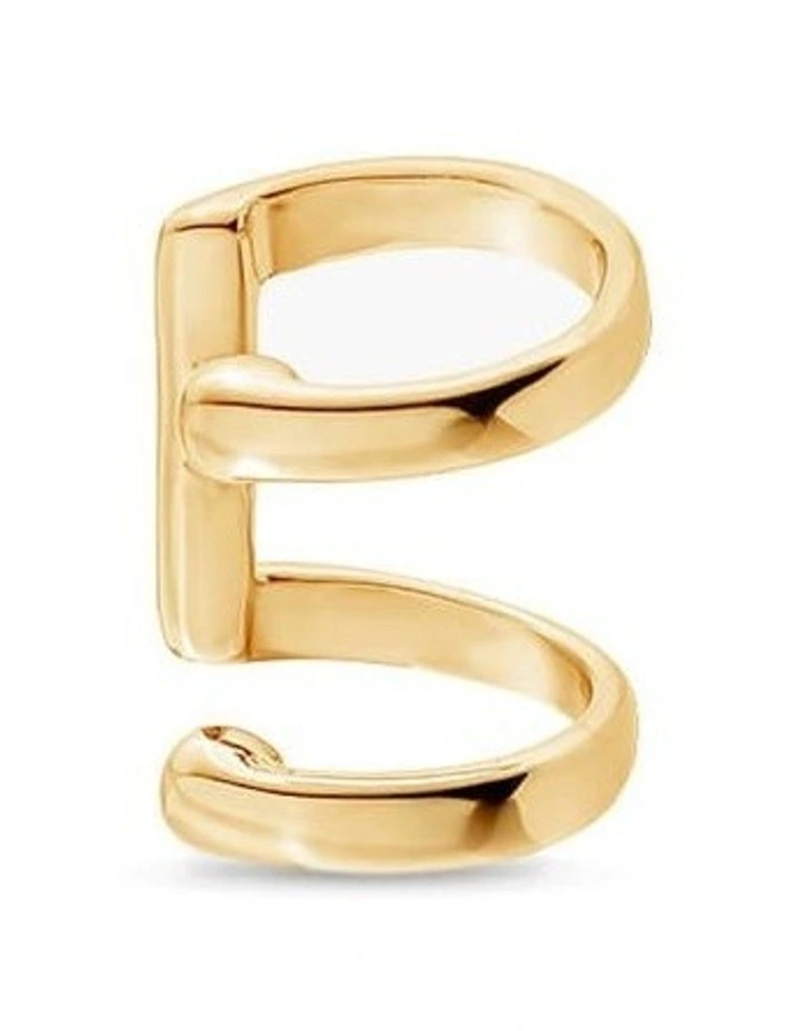 Alchemy Duo Ear Cuff in Gold