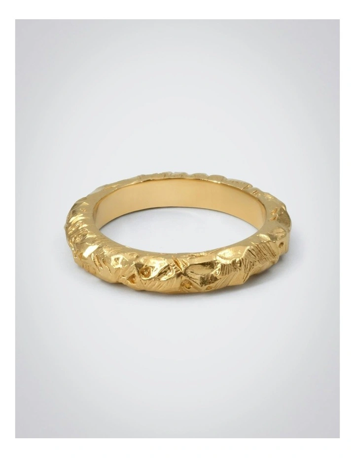 Jasper Ring in Gold