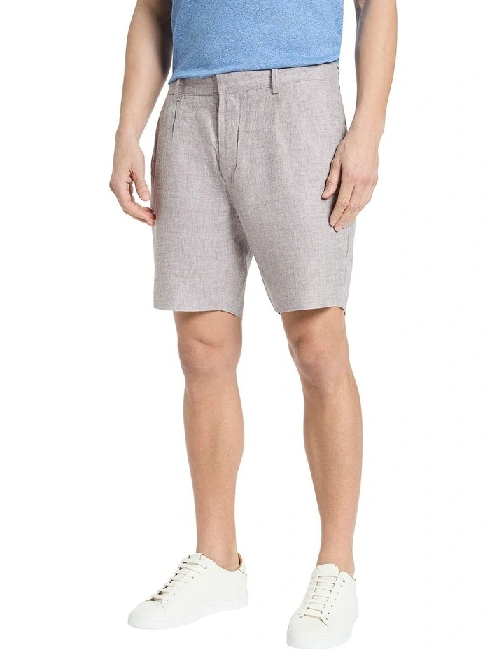 Tanton Linen Short in Shale