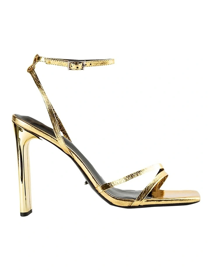 Fiance Gold Foil Heels