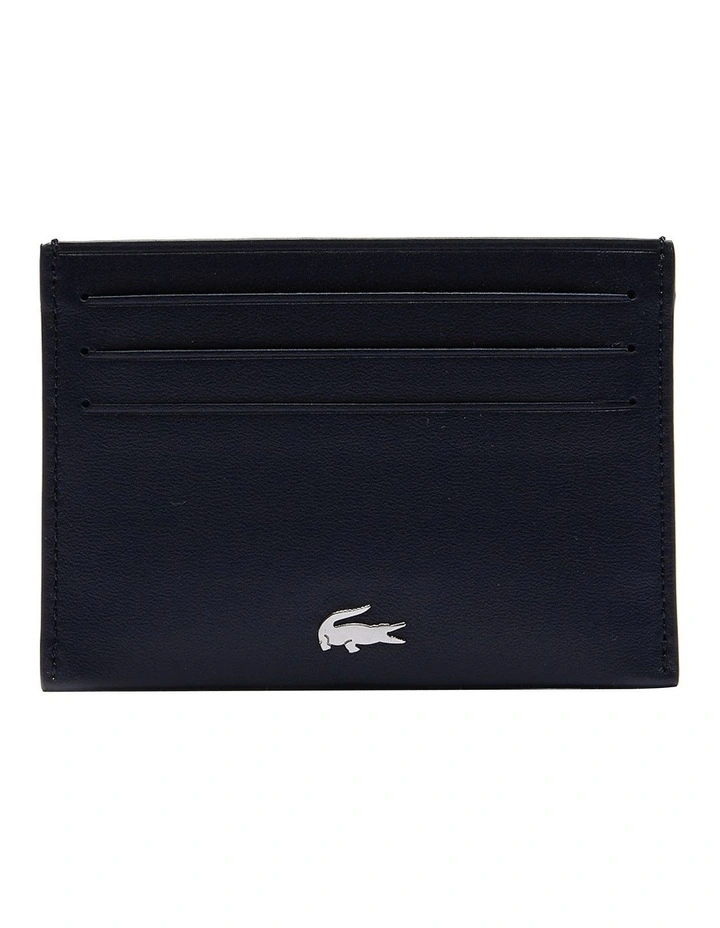 Fitzgerald Leather Card Holder in Navy