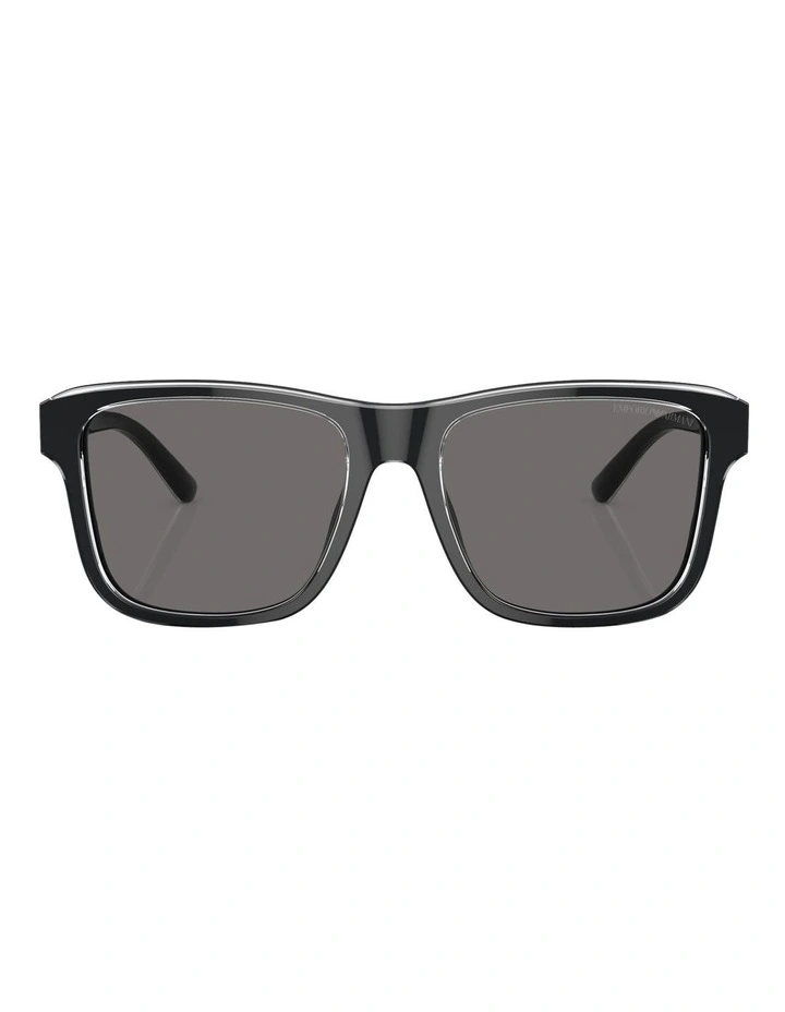 Polarized EA4208 Sunglasses in Black