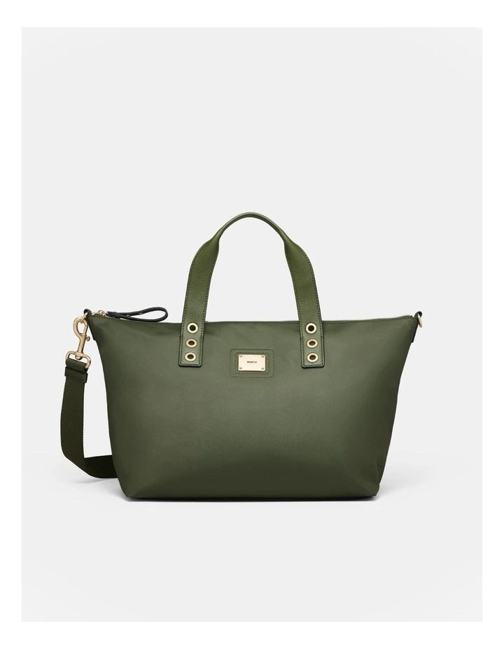 Elements Tote Bag in Winter Moss