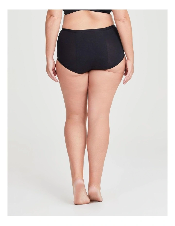 Period Night Heavy Undies in Black