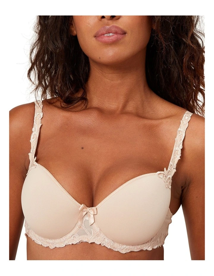 Andora 3D Contour T-Shirt Bra in Beige