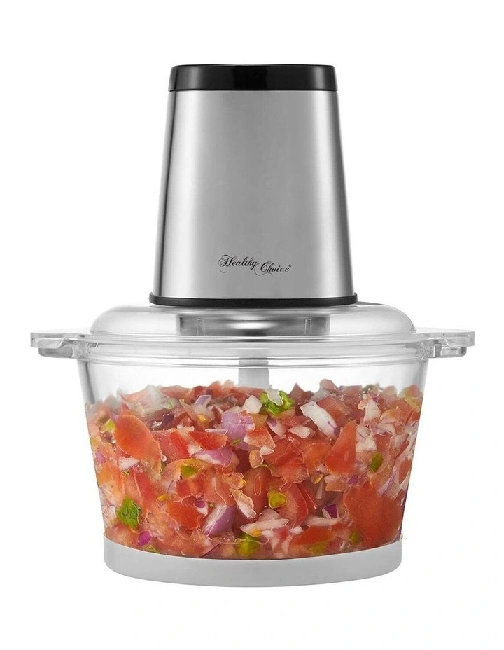 Food Chopper 300W Large in Stainless Steel