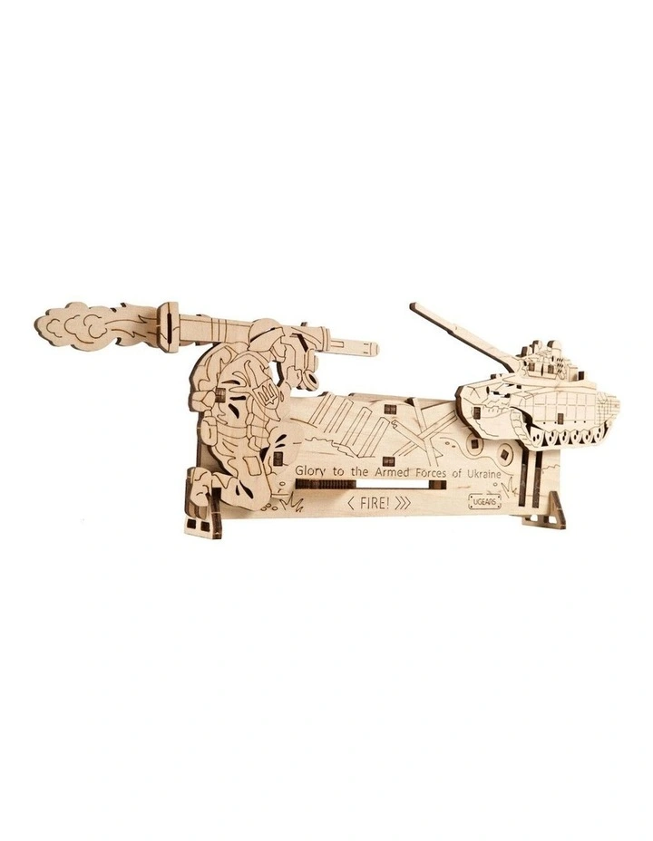 Fire and Forget 42 Piece Wooden 3D Puzzle