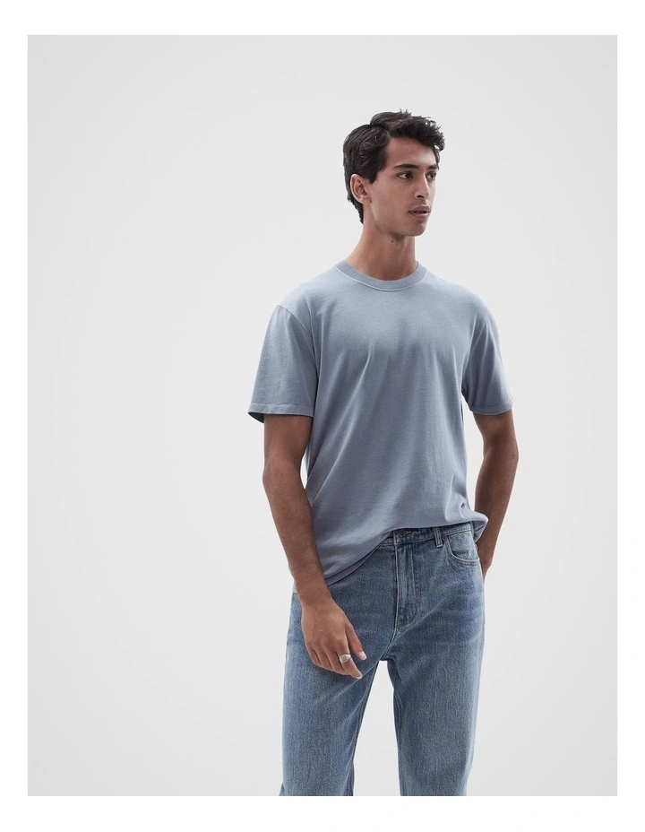 Relaxed T Shirt in Blue