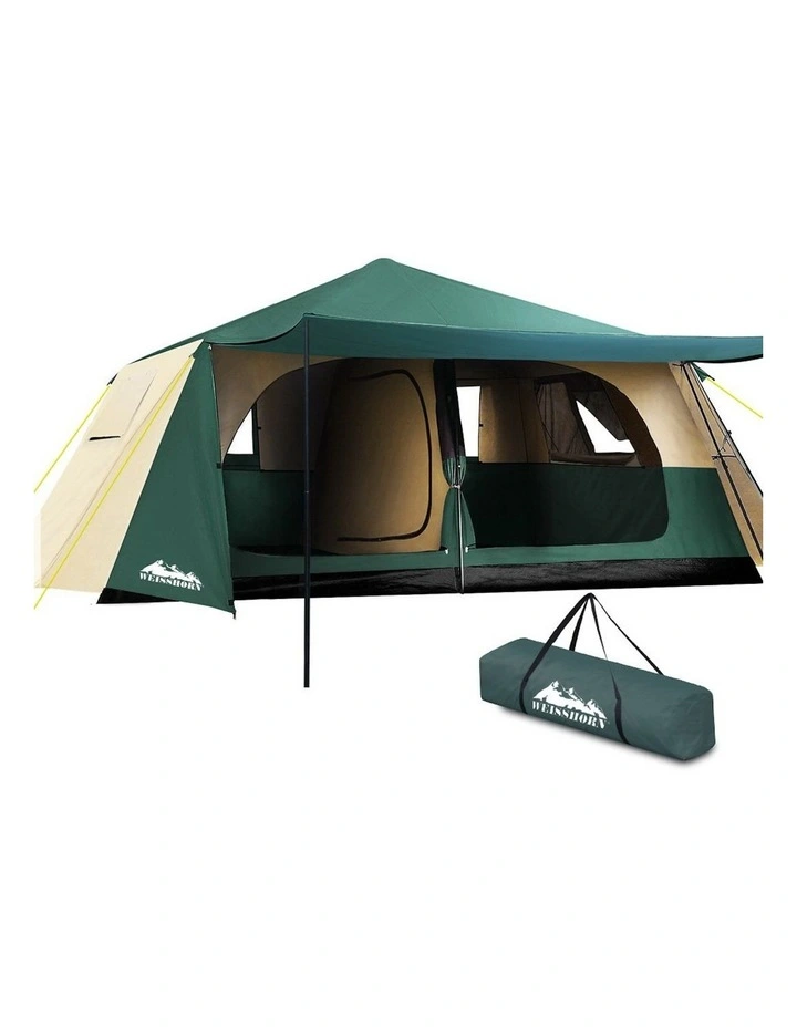 Instant Camping Tent 8 Person in Green