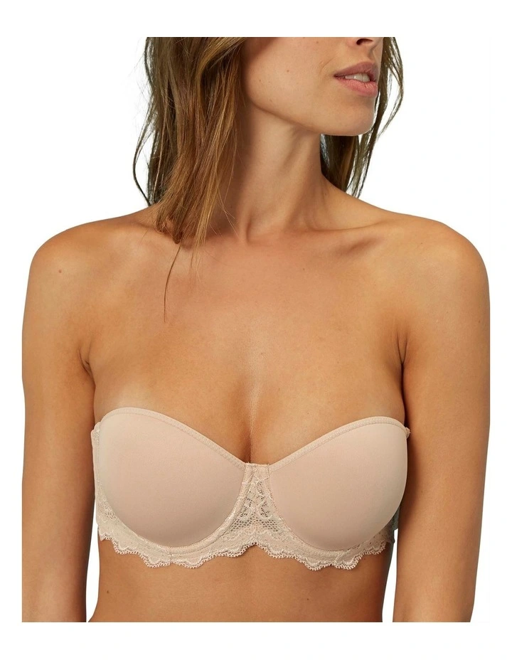 Caresse Strapless Bra in Beige