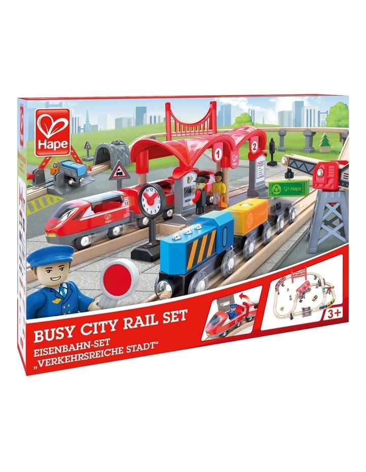 Busy City Rail Set