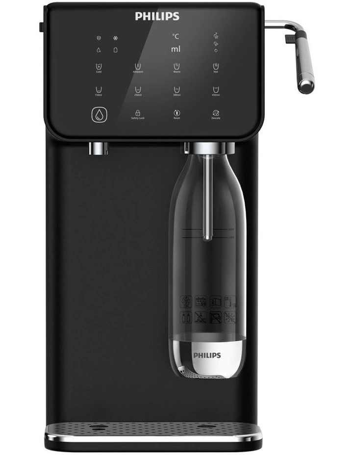 Micro X-Clean Softening filtration Sparkling Water Station, Hot and Cold ADD5962BK/79