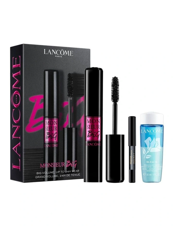 Monsieur Big Mascara, Drama Liquid Pencil And Bi-Facil Set