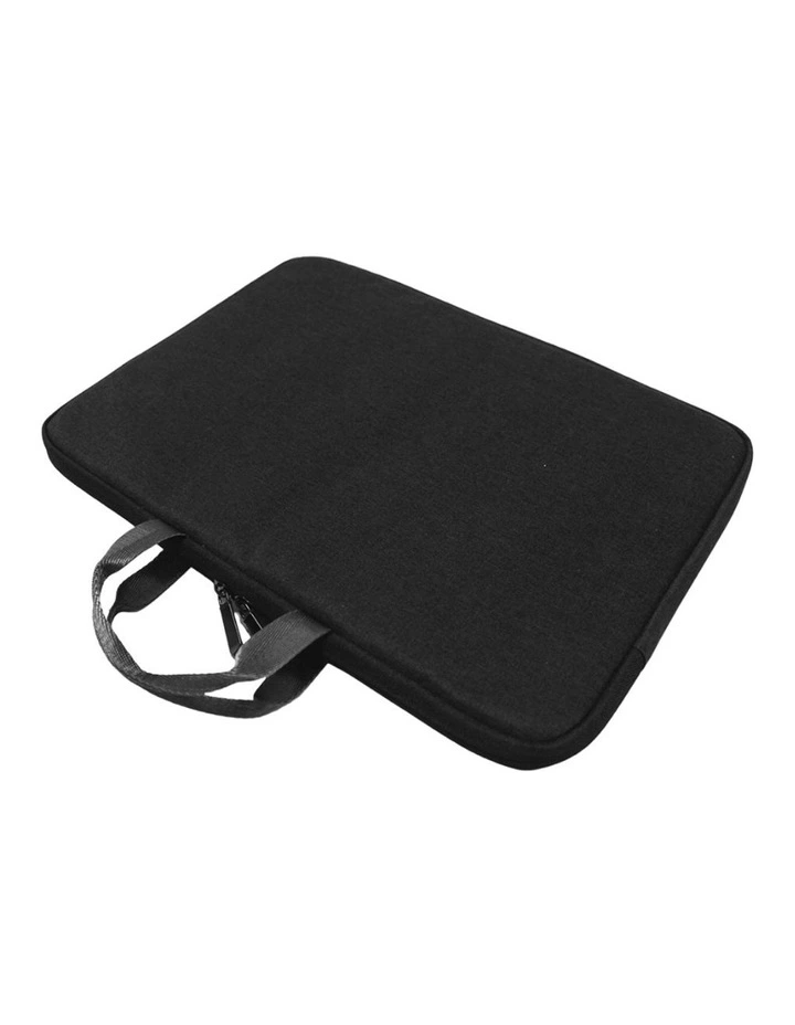 Water-Resistant 13.3 Laptop Sleeve Bag in Black