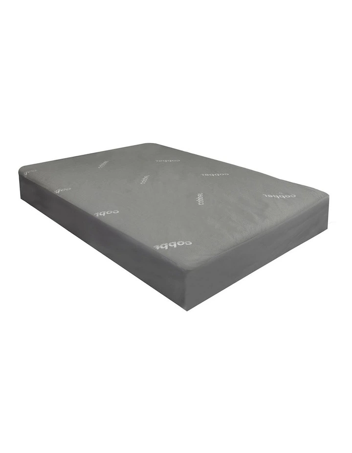 Bamboo Mattress Topper King Cover in Grey