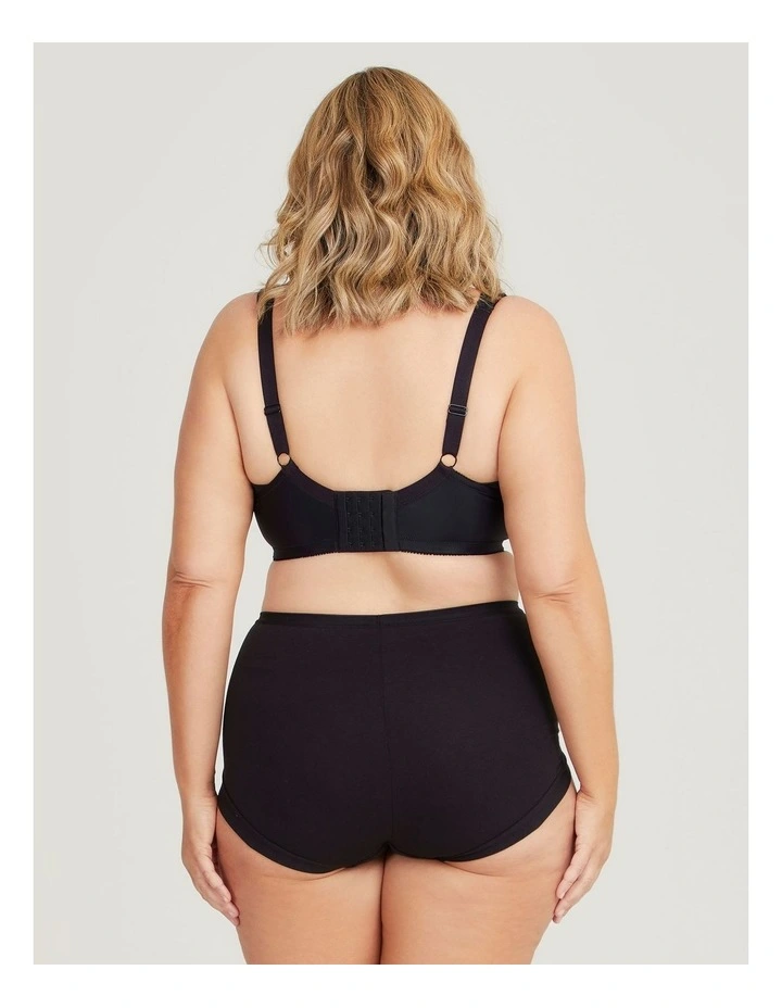 Side Smoothing T-Shirt Bra in Black