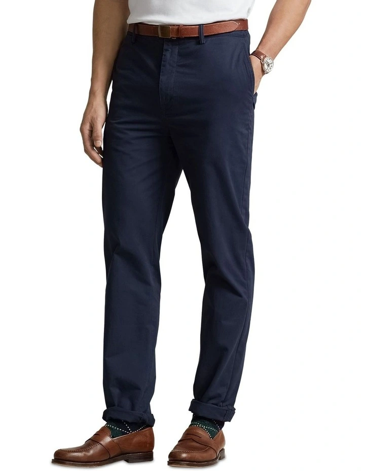 Stretch Classic Fit Chino Pant in Navy
