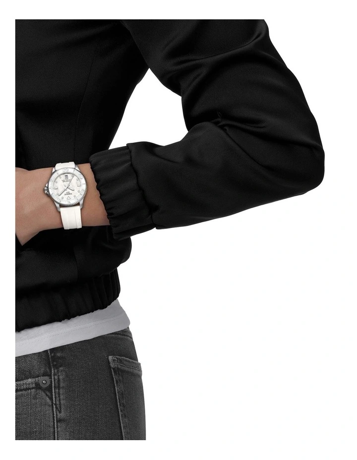 Seastar 1000 36mm Watch in White Mother-of-Pearl