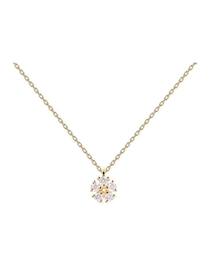 Daisy Necklace in Gold