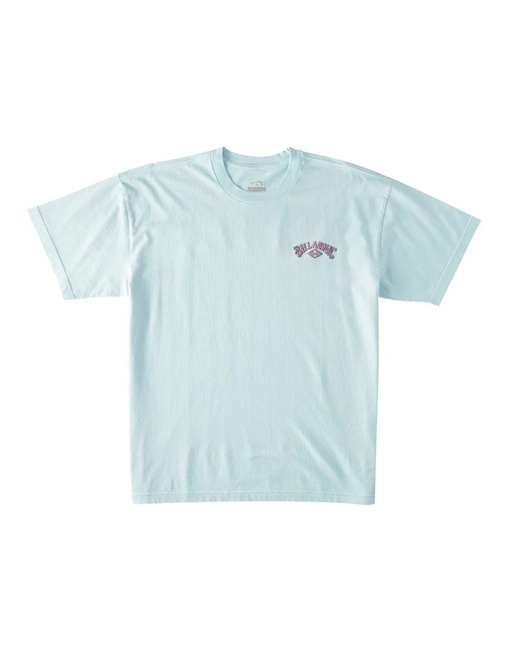 Arch Wave T-shirt in Coastal Blue