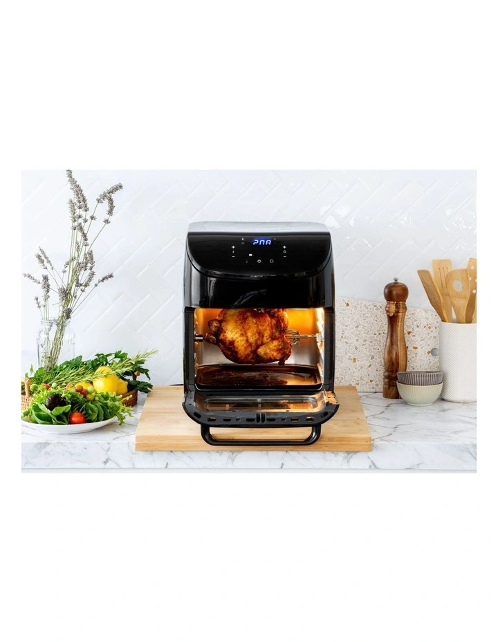 Digital Air Fryer 12L in Black