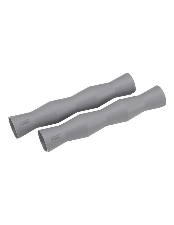 Orderly Cloths Rail Spacers 2 PackinGrey