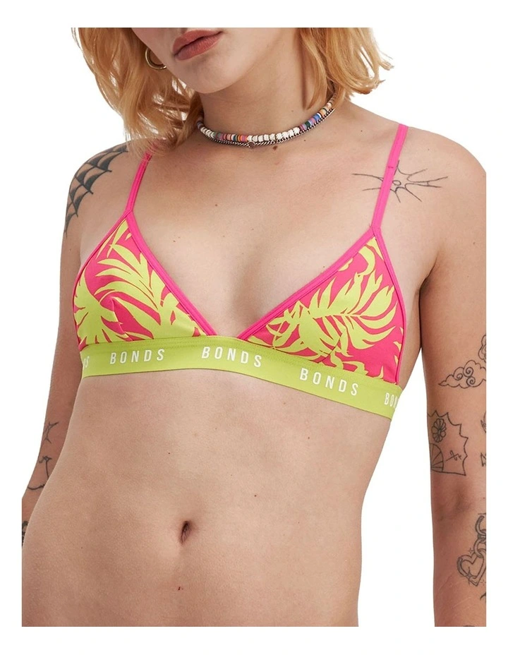 Icons Triangle in Pink Multi