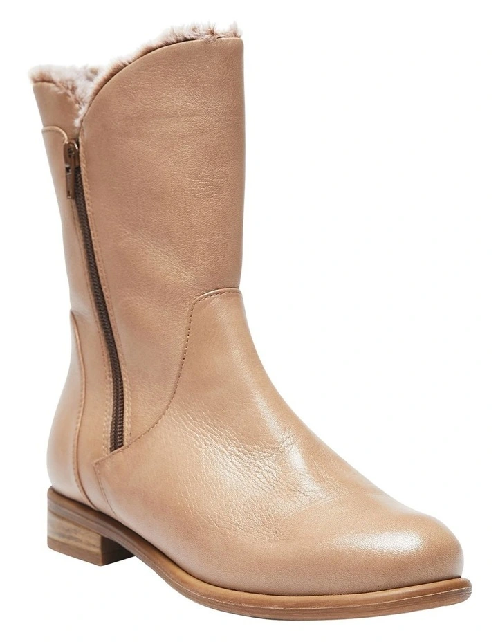 Baldwin Boots In Taupe Glove