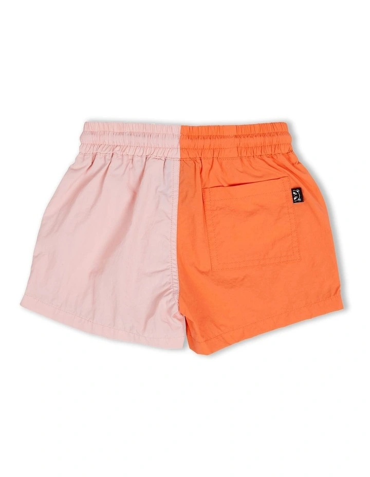 Blocked Active Shorts (Sizes 0-3) in Multi