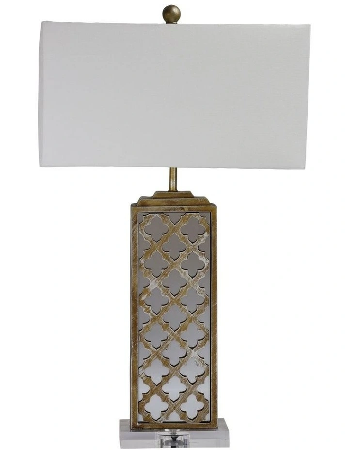 Granada Resin Table Lamp Ivory