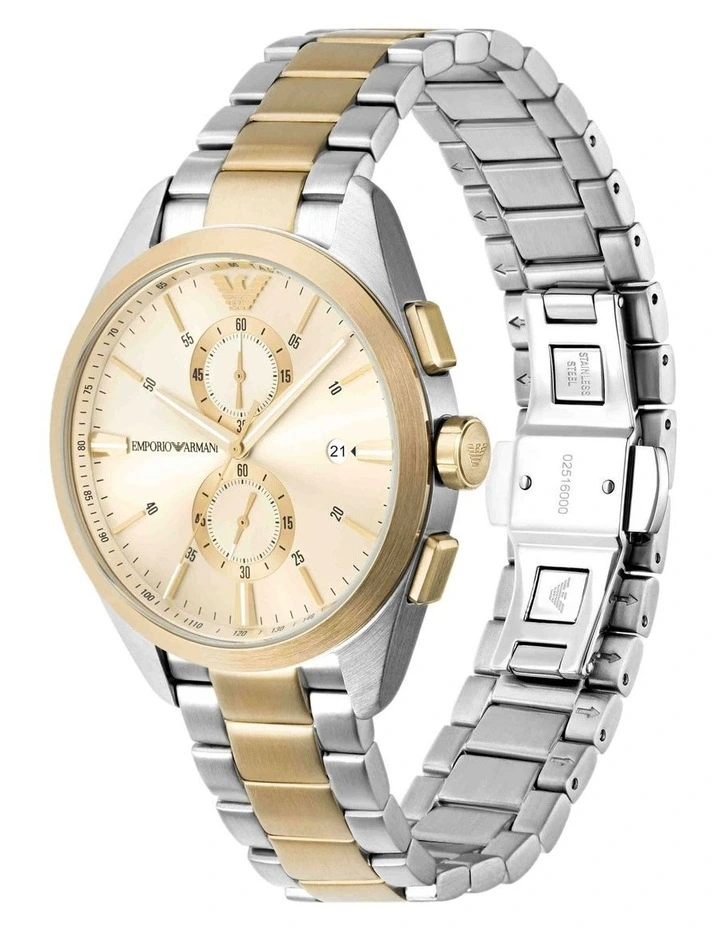 Chronograph Watch AR11605 in Two Tone