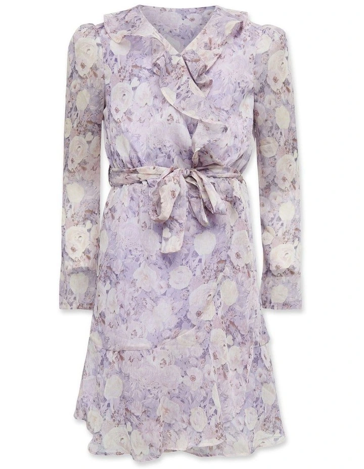 Floral Wrap Dress