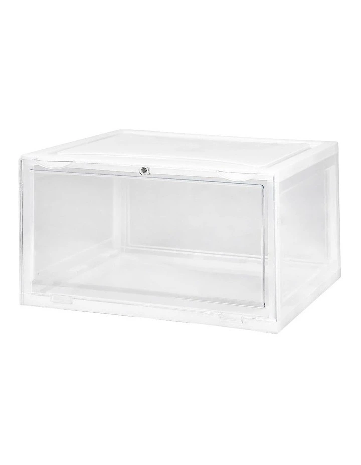 Shoe Box Acrylic Sneaker Display Case in Clear