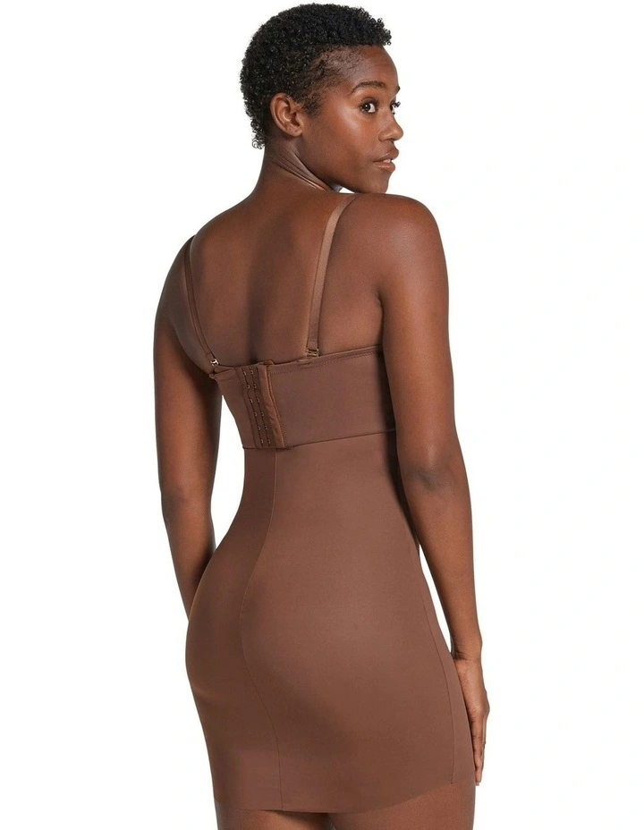 Undetectable Skort Shapewear Slip Skirt And Anti Chafe Short in Beige