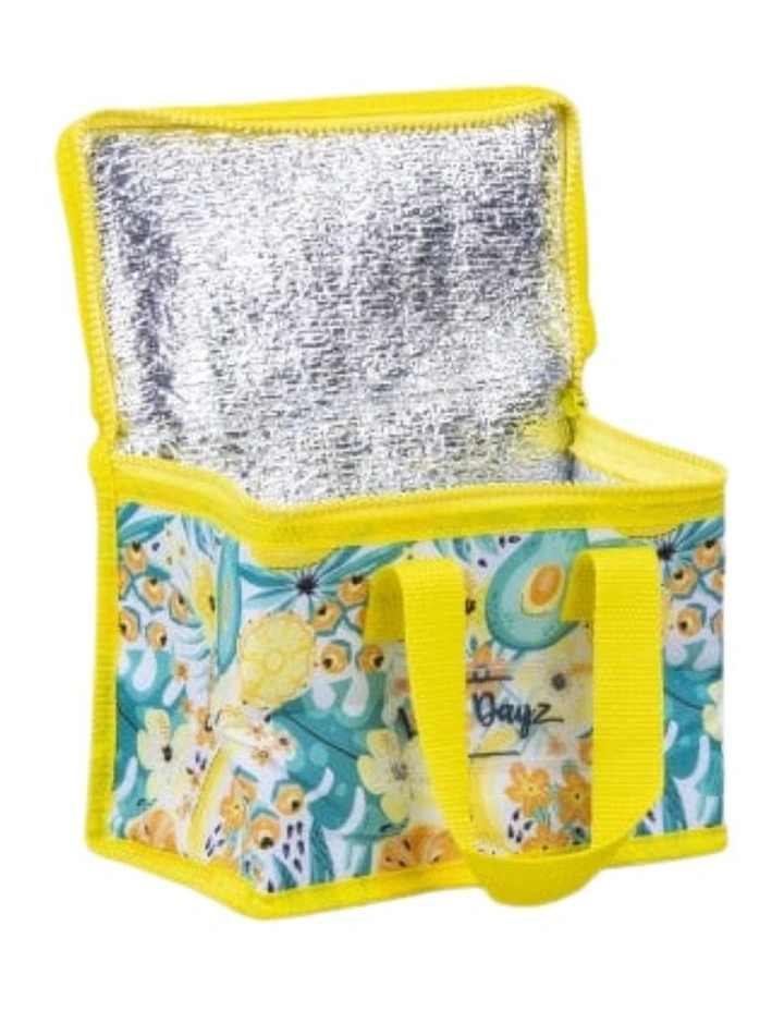 Food Safe Insulated Lunch Box Cooler Bag in Yellow