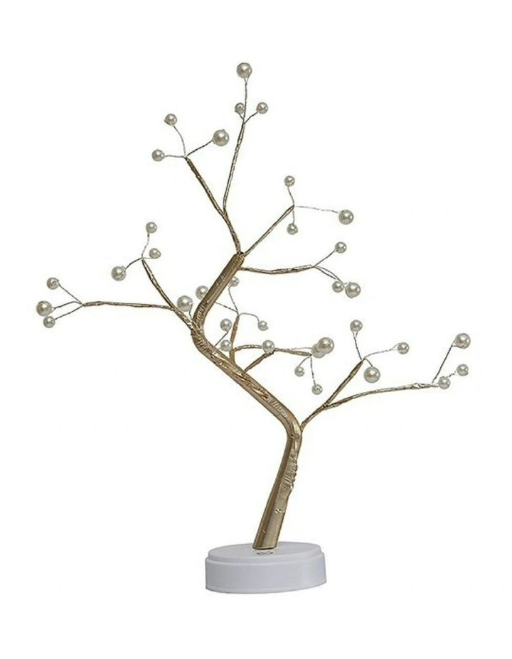 Bonsai LED Lighted Tree Table Desk Lamp for Home Decor in Warm White