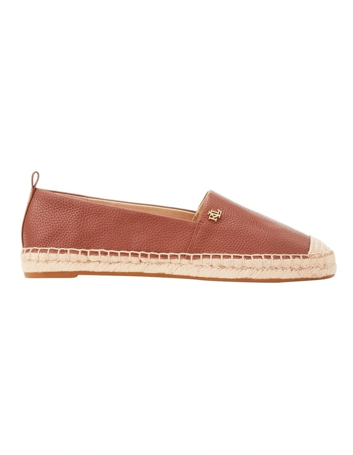 Cameryn Deep Saddle Tan Flat Shoes