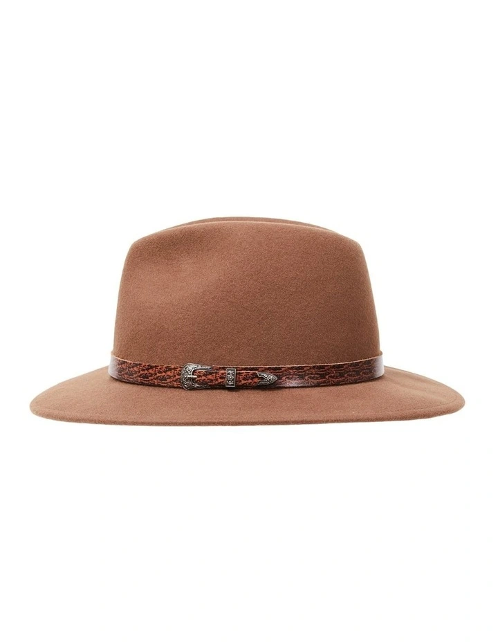 Bill Fedora in Brown