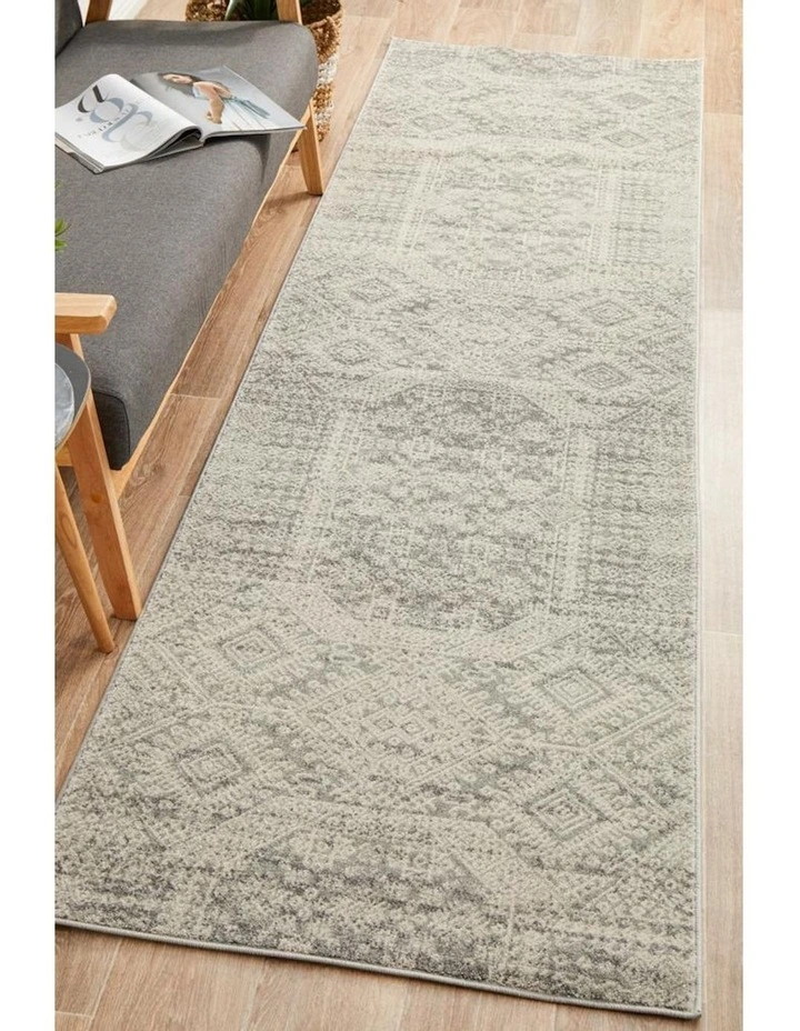 Mirage Zelda Rug in Silver