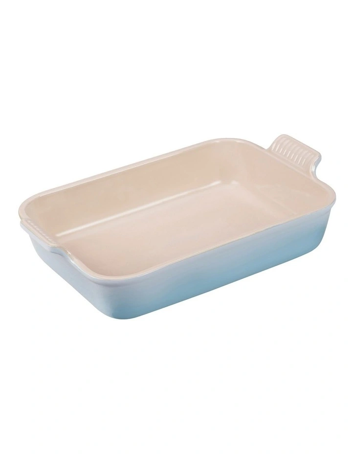 Heritage Rectangular Dish 32cm in Blue