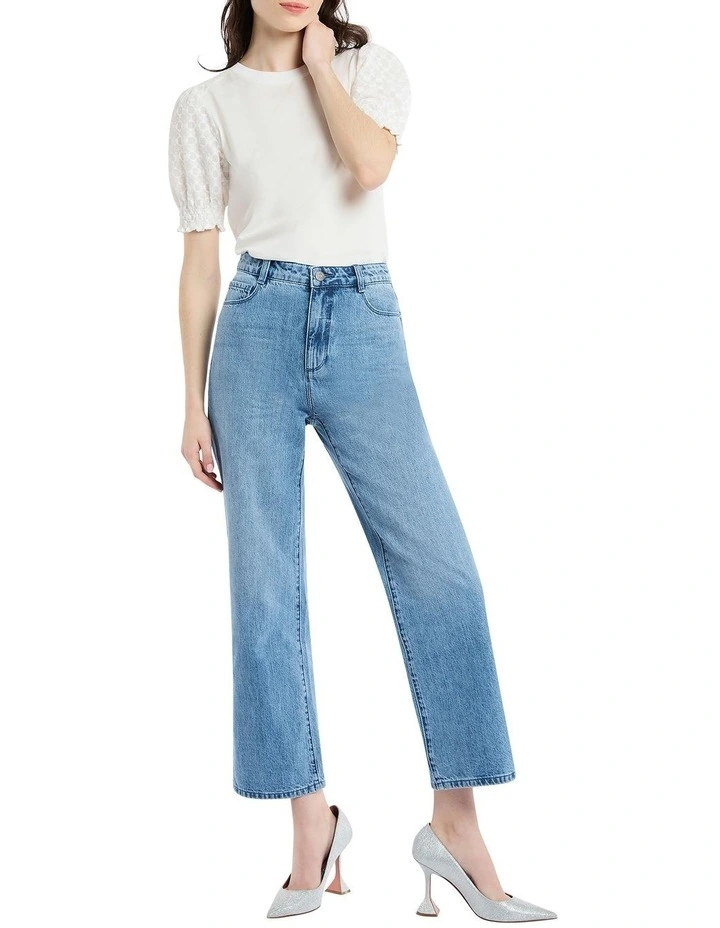 Sam Straight Leg Jean in Light Wash