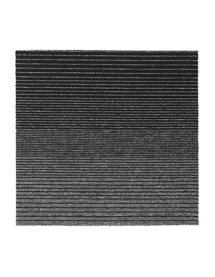 20x Carpet Tiles 50cm x 50cm in Black