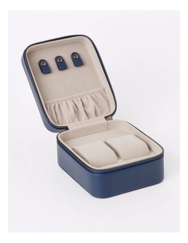 Watches Case Jewel Box in Navy
