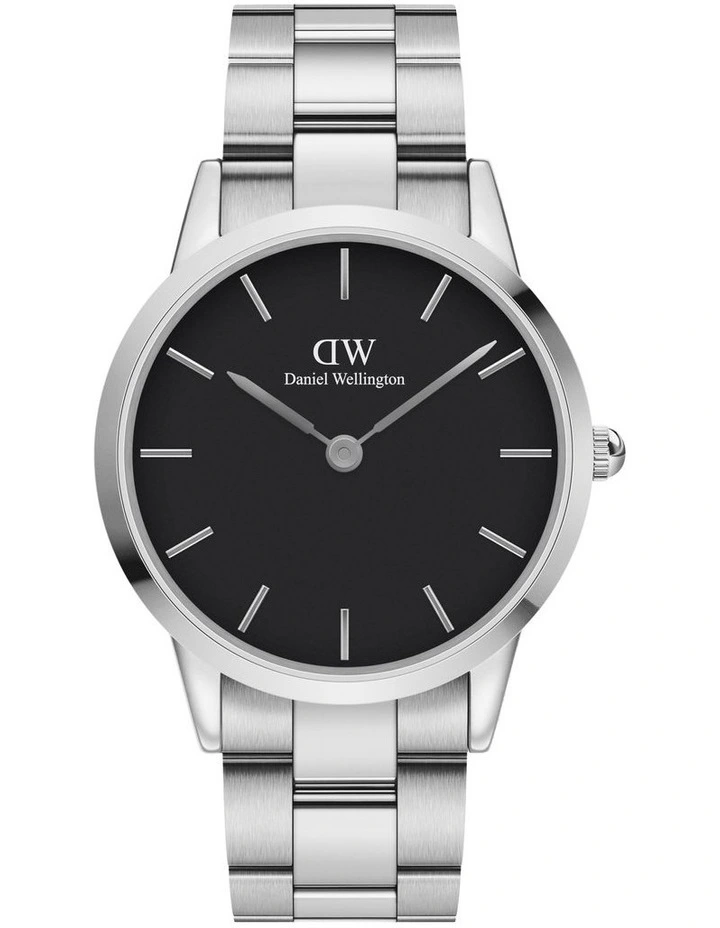 Iconic 40mm Stainless Watch in Silver