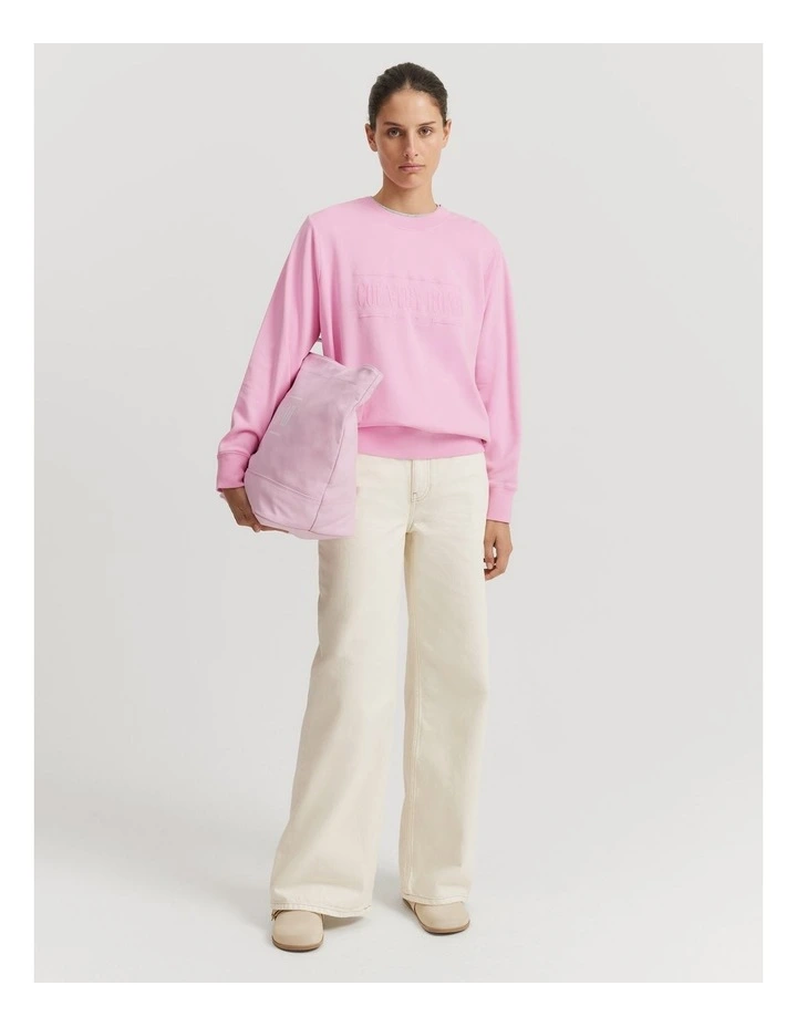 Verified Australian Cotton Heritage Sweat in Rosetta