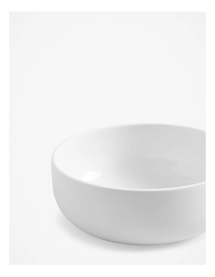 Yarra Small Salad Bowl in White