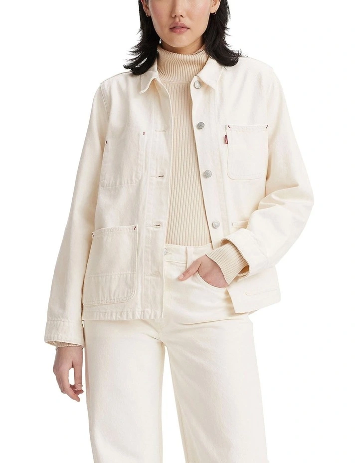 Iconic Chore Coat in It's Ecru Time