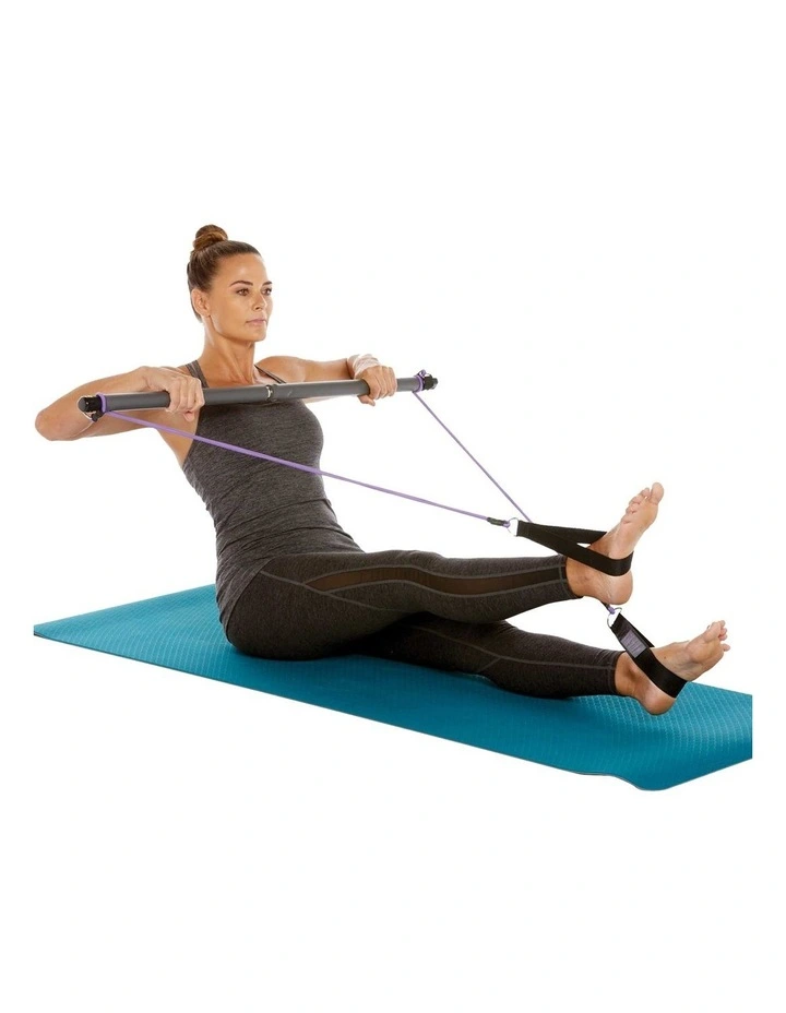 Pilates Bar Kit in Black