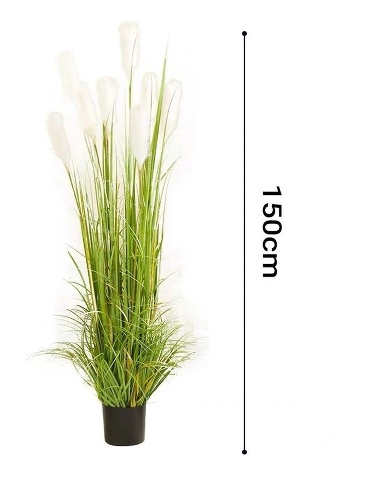 Potted Reed Grass Artificial Plant 150cm in Multi