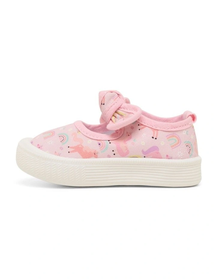 Millie Mary Jane Unicorns Sneakers in Pink